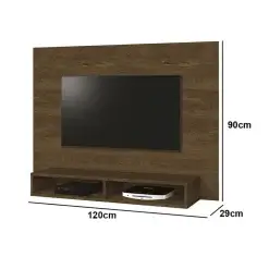 Painel Fox para TV ate 46 Polegadas EDN Moveis Nogal Medidas