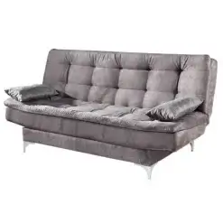 sofa cama casal retratil agatha cinza