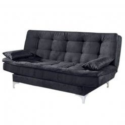 sofa cama casal retratil agatha preto