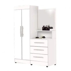 Roupeiro Comoda Onix Moveis Primus Branco