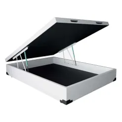 Base para Cama Box Casal Corino Branca