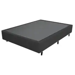Base Cama Box Casal 25x138x188cm Suede