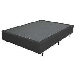 Base Cama Box Casal 25x138x188cm Suede
