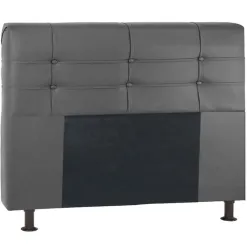 cabeceira casal paris havai suede cinza 158cm