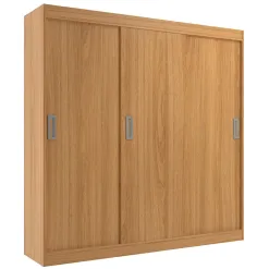Guarda Roupa Lisboa Casal 3 Portas 2 Gavetas Evidencia Cinamomo