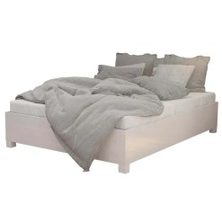 Cama Clara Casal com Estrado Reforcado Carioca