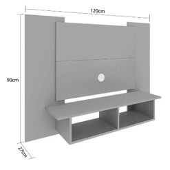 Painel Roger Para TV Ate 48 Polegadas Fellicci Medidas