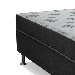 Cama Box Spring Dream Casal Molas 43x188x138 Ortobom Detalhe