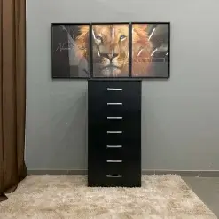 Comoda 7 Gavetas Evidencia Foto Real