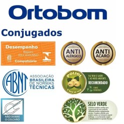 Cama Solteiro com Molas Ortobom Spring Dream Box Conjugado 88x188x43cm Caracteristicas