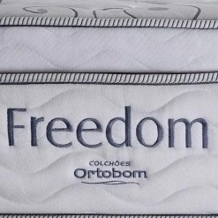 Colchao Freedom King Size Molas Ensacadas com Pillow Top Ortobom Detalhe