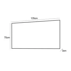 Painel Star para TV ate 50 Polegadas Borsari Medidas