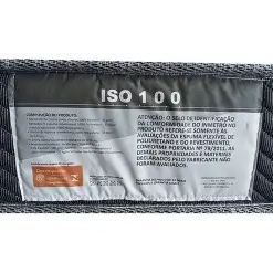 Colchao Fort Tech ISO 100 88x188 Solteiro Espuma D33 Ortobom Detalhe