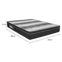Colchao Light Ortopedico Casal 24x188x138cm Ortobom Medidas
