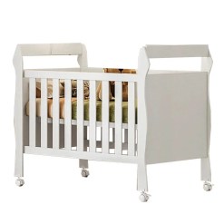 Berco Soninho Mini Cama 3 em 1 Branco