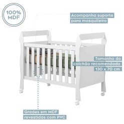 Berco Soninho Mini Cama 3 em 1 Tigus Caracteristicas