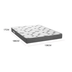 Colchao Light Selado Casal D33 17x188x138 Ortobom Medidas