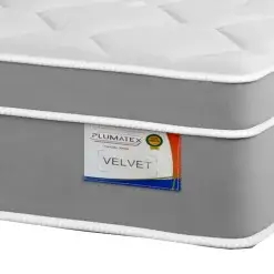 Colchao Velvet Queen com Molas Ensacadas 32x198x158 Plumatex Detalhe
