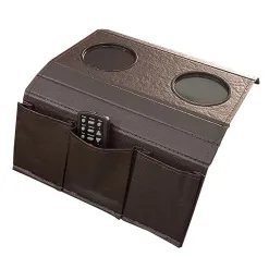 Porta Copos para Sofa com 3 Compartimentos na Lateral