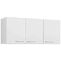 Armario Aereo Carol 3 Portas Rud Rack Branco