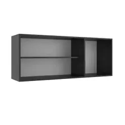 Armario Aereo com Balcao Evidencia 5 Portas 3 Gavetas Evidencia Interno Aereo