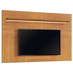 Painel Napoles para TV ate 75 Polegadas com LED Mavaular Naturale