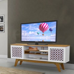 Rack Beatriz para TV ate 65 Polegadas 2 Portas Rud Rack