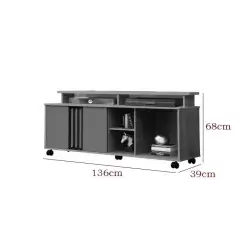 Rack Maxx para TV ate 50 Polegadas 2 Portas Rud Rack Medidas