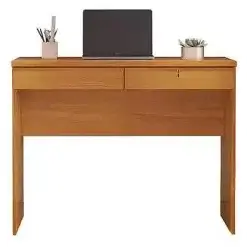 Mesa de Computador Felicia Escrivaninha 2 Gavetas JCM Cinamomo