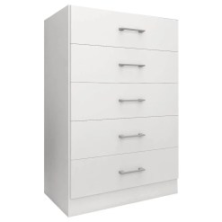Comoda Aruba 5 Gavetas Fellicci Branco