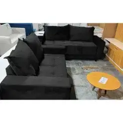 Conjunto De Sofa 8100 Em Veludo Com 2 E 3 Lugares Boareto Foto Real