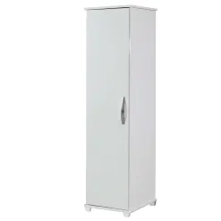 Armario Multiuso Cuiaba 1 Porta 4 Prateleiras Arte Moveis Branco