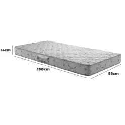 Colchao Cannes Solteiro 88x188 Espuma D33 Herval Medidas 1