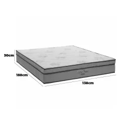 Colchao Pro Vida Casal Molas Ensacadas 30x188x138 Ortobom Medidas