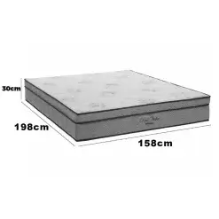 Colchao Pro Vida Queen Molas Ensacadas 30x198x158 Ortobom Medidas