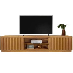 Rack Arezzo Mavaular 220cm Para TV Ate 75 Polegadas