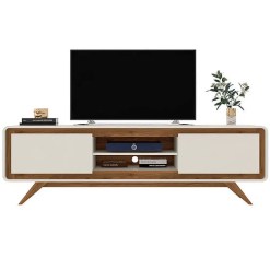 Rack Channel 180cm para TV ate 60 Polegadas 2 Portas Fabrimoveis