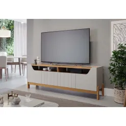 Rack Moema Para TV Ate 70 Polegadas 4 Portas Permobili