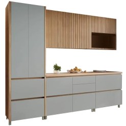Armario De Cozinha Rainha 5 Pecas Modulada Nesher