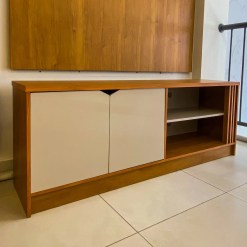 Rack Volpi Para TV Ata 55 Polegadas 2 Portas Permobili Foto Real