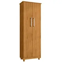 Armario Multiuso Nina 2 Portas Rud Rack Cor Cinamomo