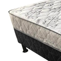 Cama Box Monaco Casal Ortopedica 138x188x50cm Long Life Detalhe