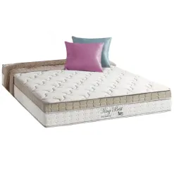 Colchao King Best Casal Molas Ensacadas 33x188x138 Anjos