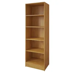 Estante Livreiro Mirage Com 4 Prateleiras Viero Cor Mel