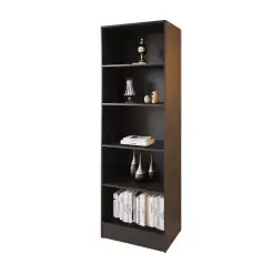 Estante Livreiro Mirage Com 4 Prateleiras Viero Preto