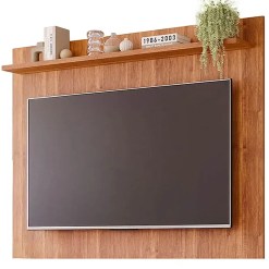 Painel Volpi Para TV Ate 55 Polegadas Permobili Cor Cinamomo