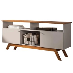 Rack Amsterda Para TV Ate 50 Polegadas 2 Portas Tebarrot