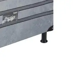 Cama Box Prestige Casal Com Molas Ensacadas 138x188x60cm Ecotec Detalhe Pe
