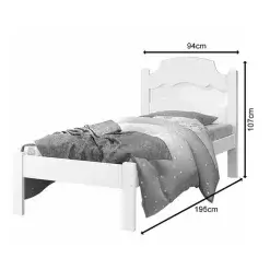 Cama Iris Solteiro Cambel Medidas