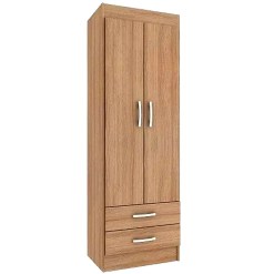 Guarda Roupa Atalaia 2 Portas 2 Gavetas Solteiro Evidencia Demolicao